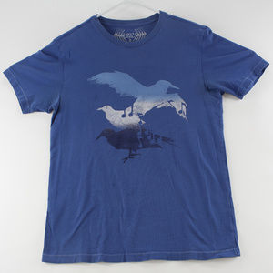 Vintage Levi's Mens T-Shirt Small Graphic Birds